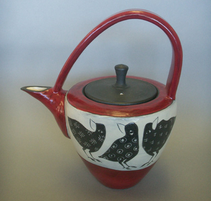 Crow Teapot