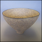 Untitled Bowl with Crater Glaze