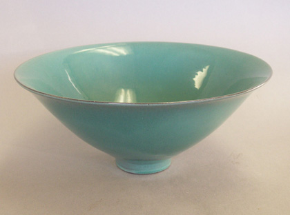 Untitled Bowl with Green Glaze