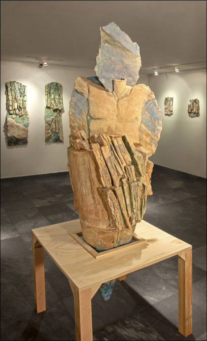 Large Amphora Figure