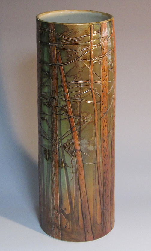 Pine Forest Vase