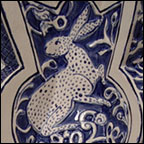 Vessel with Four Hares (detail) 