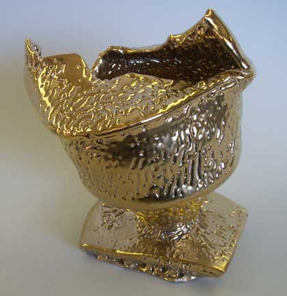Kevin Myers - Untitled Gold Vessel 1