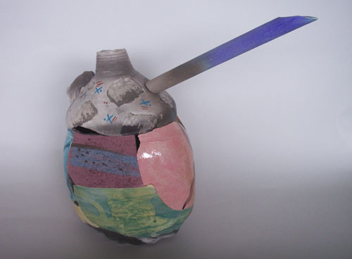 Patrick Crabb - Untitled - Shard Teapot Series - verso