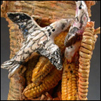 Corn with Peace Doves - Male detail