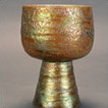 Gold Rainbow Footed Bowl