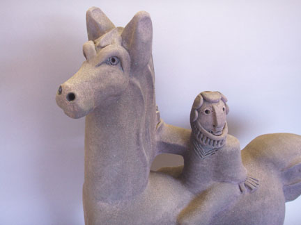 Horse & Rider - detail