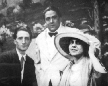 Beatrice Wood, Marcel Duchamp, and Francis Picabia 1917