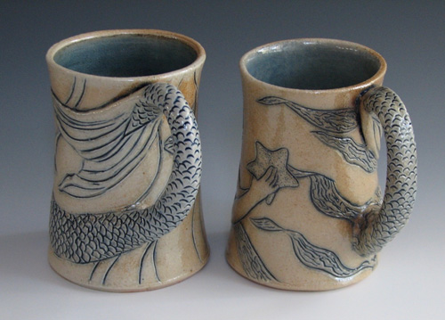 Mermaid Mugs 1 & 2