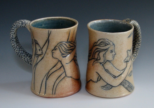 Mermaid Mugs 1 & 2
