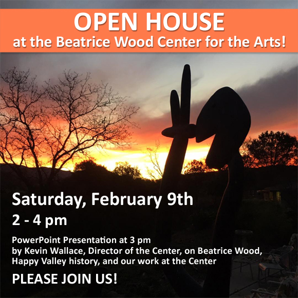 Open House at the Beatrice Wood Center for the Arts!