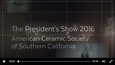 Watch Video by Heather Morrow - The President's Show of the American Ceramic Society of Southern California
