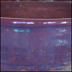 Iridescent Blue Chalice - detail