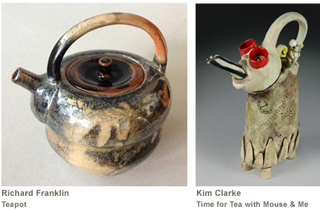 Richard Franklin and Kim Clarke Teapots