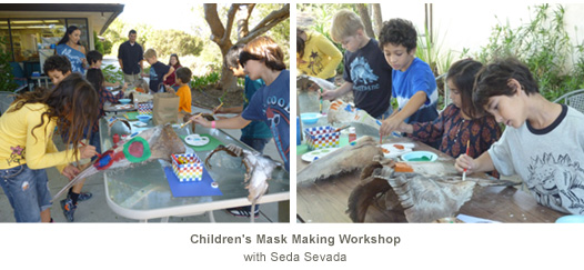 Children's Mask Making Workshop with Seda Sevada