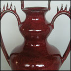 Richard Flores - Flaming Heart Vases - detail