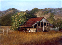 Carol Clarke - The Barn on Santa Ana