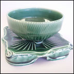 Bowl with Square Plate