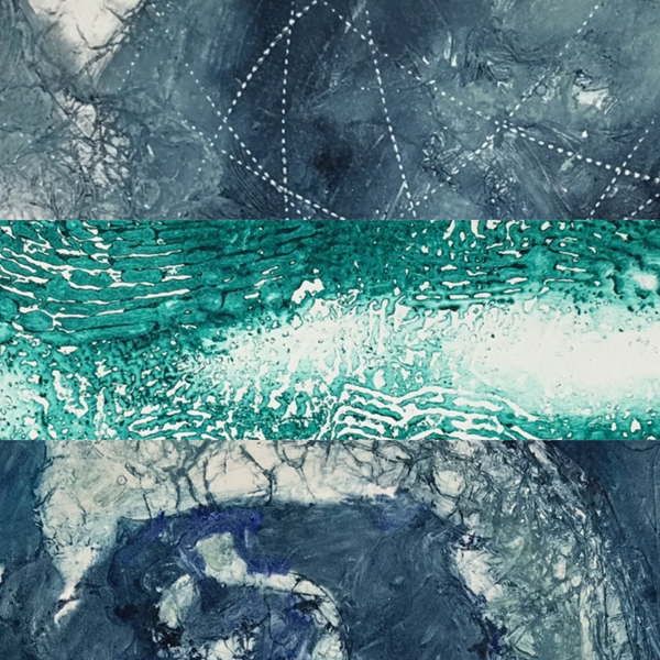 Caryl St. Ama - Series of Encaustic Collagraphs