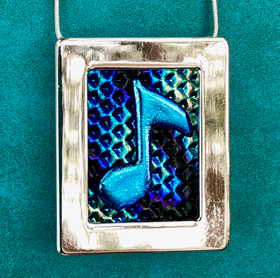 Yvette Franklin - Musical Note Necklace