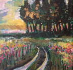 Abstract Landscapes - Road Less Traveled - A Painting Workshop with Amy Lynn Stevenson