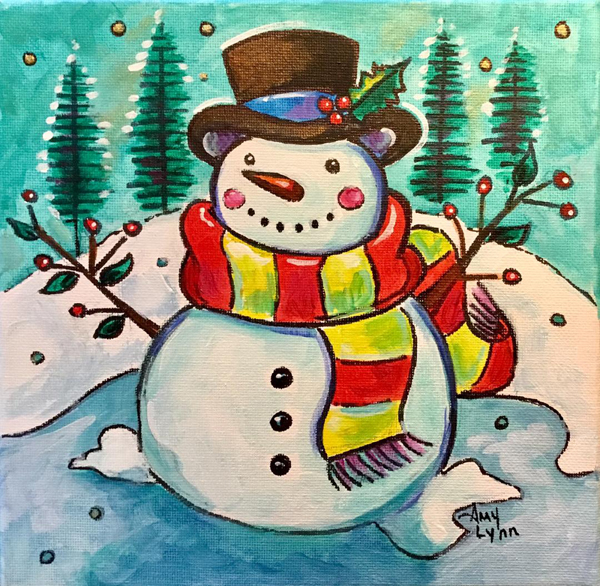 Winter Wonderland Painting by Amy Lynn Stevenson